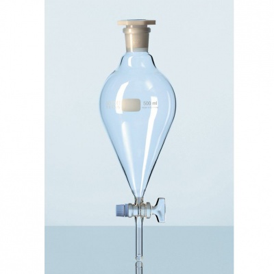 Phễu chiết quả lê khóa thủy tinh 2000ml, Schott Đức 242946308